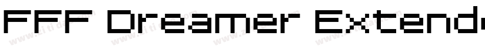 FFF Dreamer Extended字体转换